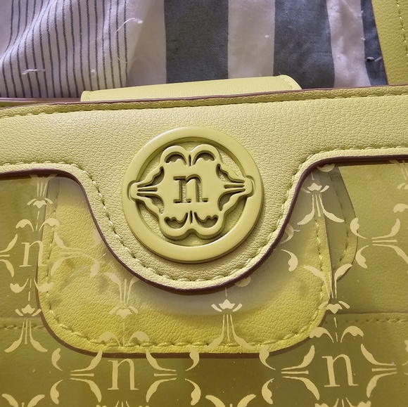 Nanette Lepore Yellow-Green Purse - Picture 2 of 6